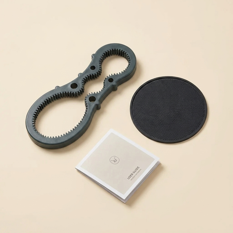 GripEase One-Touch Auto Jar & Can Opener